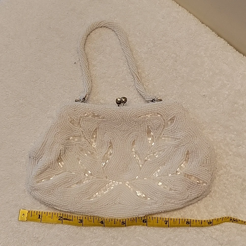 Vintage 1960s Beaded Bag - Picture 1 of 4